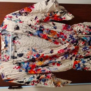 Umgee floral print romper